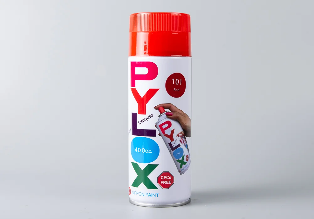 Nippon Paint Pylox Spray 立邦派樂士手噴漆 #101 RED